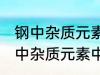 钢中杂质元素中的有害元素有哪些 钢中杂质元素中的有害元素分别有哪些