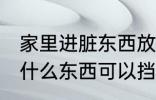 家里进脏东西放什么 家里进脏东西放什么东西可以挡住